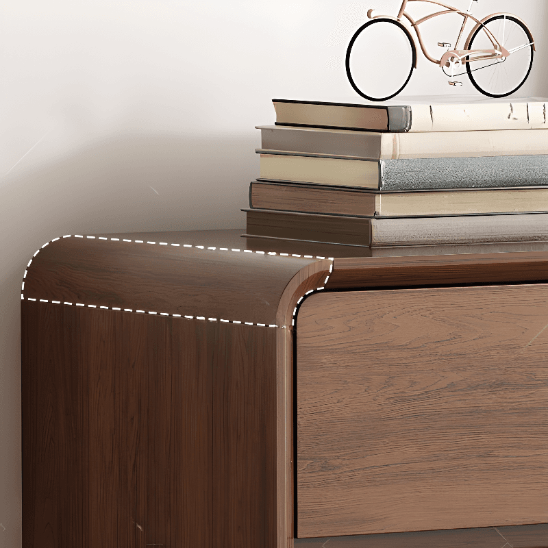 Classic Rectangle Independent Decorative Cabinet with Lumber Countertop and Auburn Soft Close Drawer thumbnail 8