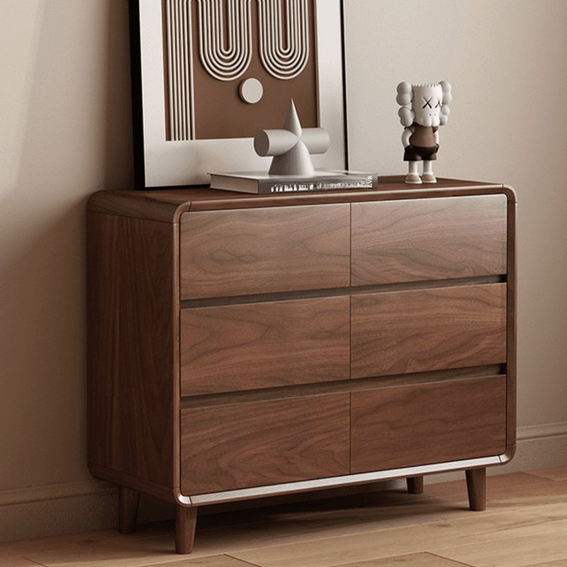 Cocoa Casual Rubberwood Double Dresser/Lingerie Chest with 6/9/5 Drawers Horizontal/Vertical thumbnail 10