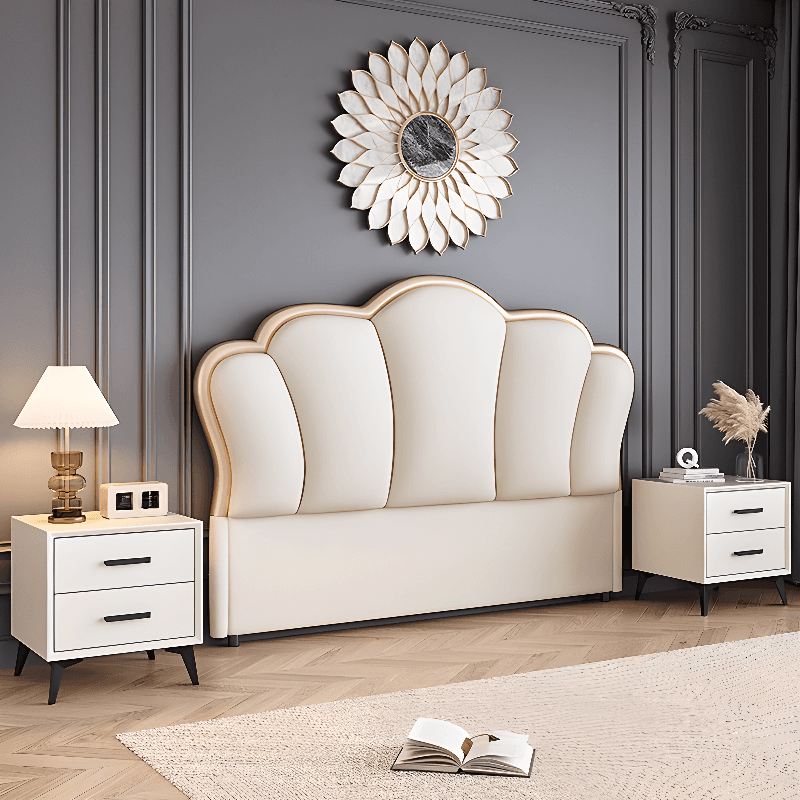 Modish Free-standing Standard Twin XL(38"W x 80"L)/King(76"W x 80"L)/Queen(60"W x 80"L) Panel No Distressing With Legs in Wood and Sponge thumbnail 7