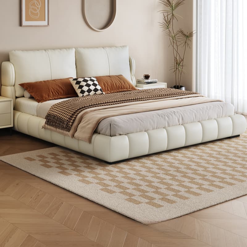 Chalk Storage Included/Pallet Bed Frame with Leg and Lumber Frame for Living Room in a Modern Simple Style thumbnail 3