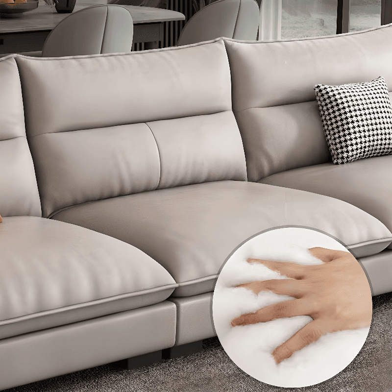Functional L-Shape/Straight Sofa Couch/Sofa Recliner for Parlor with Reversible/Horizontal Orientation and Concealed Support thumbnail 7