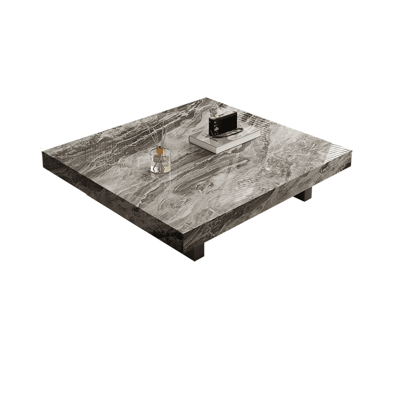 Square Board Game Coffee Table with Sled Base Suitable for Living Room Use thumbnail 3