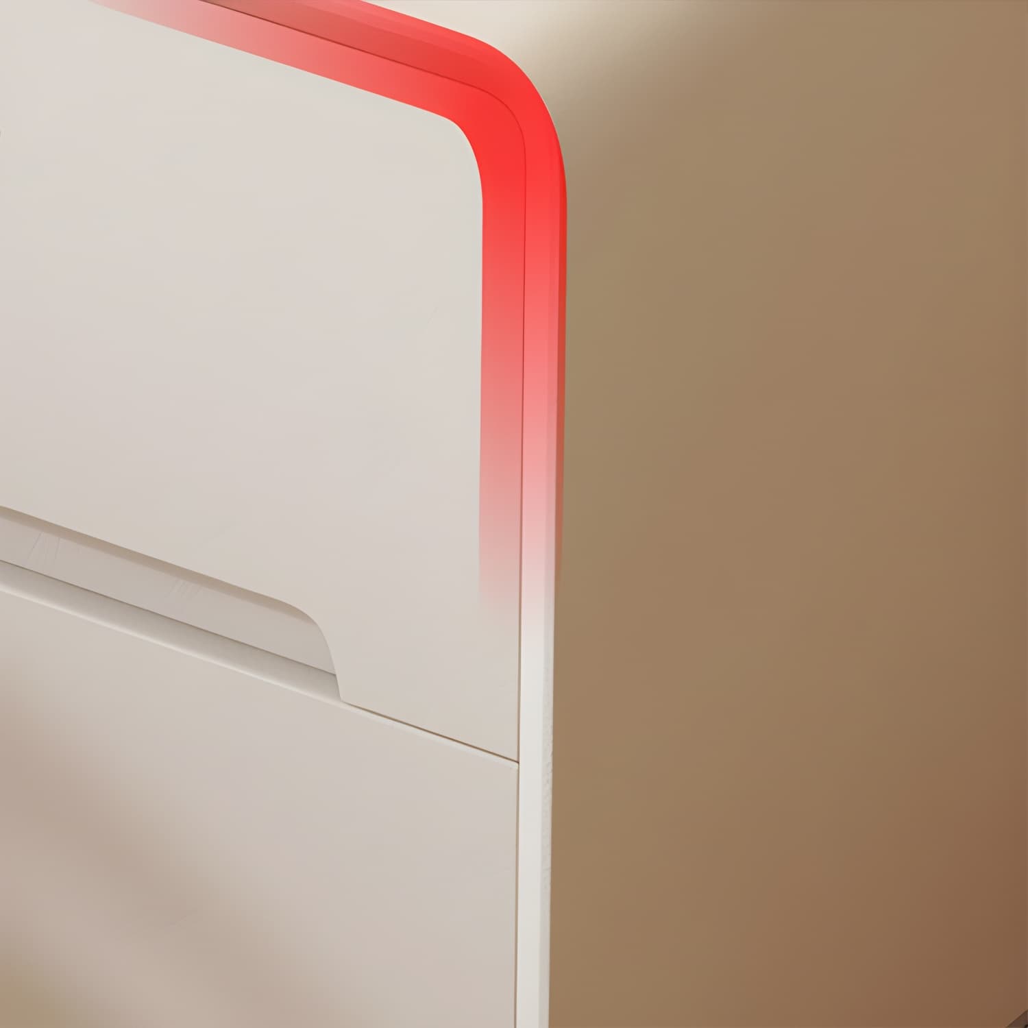 Modern Wood Drawer Nightstand for Small Spaces with 2 Drawers in Narrow Design thumbnail 15