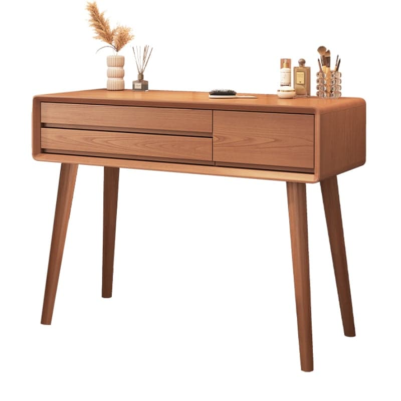 With Desk Antique No floating Push-Pull Makeup Vanity thumbnail 1