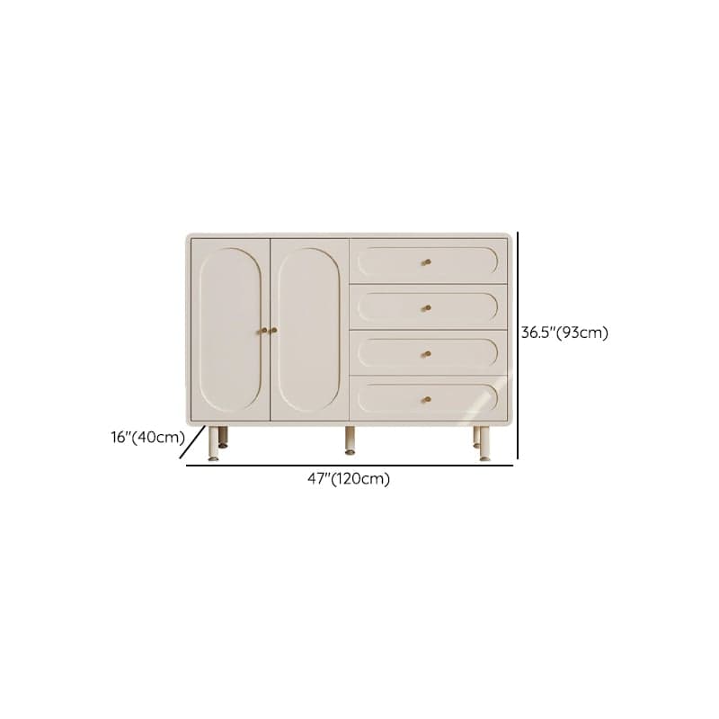 Contemporary Parlor Combo Dresser with 3 Interior Shelves thumbnail 7