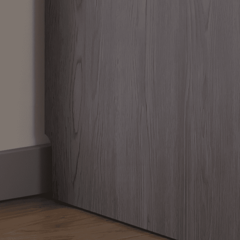 Light Gray Modish Manufactured Wood Independent Armoire Cabinet with 2 Drawers/4 Drawers, Interior Shelves, and Clothing Rod thumbnail 6