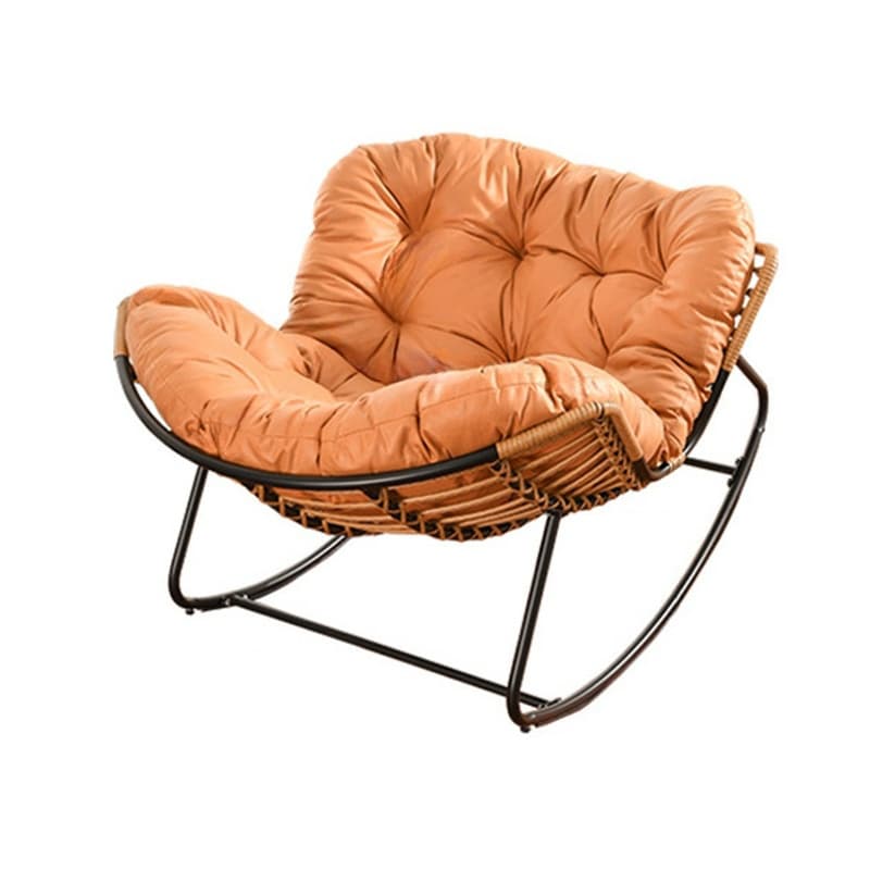 Ergonomic and Stationary Cotton Nursery Recliner with Back thumbnail 8