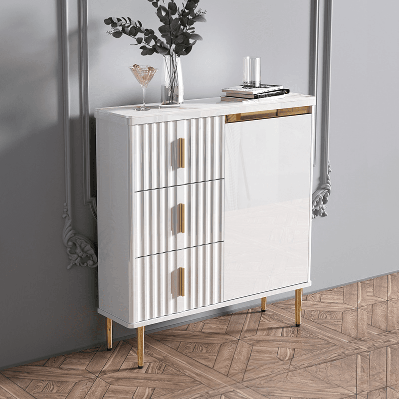 Luxurious Chalk Stone Standard Flooring Sideboard with 3 Doors & Variable Shelf thumbnail 6