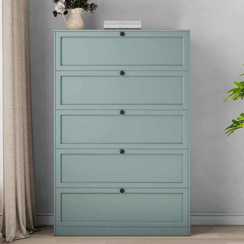 Casual Steel Bachelor Chest/Semainier with 5/3/4 Drawers in Vertical/Horizontal Orientation
