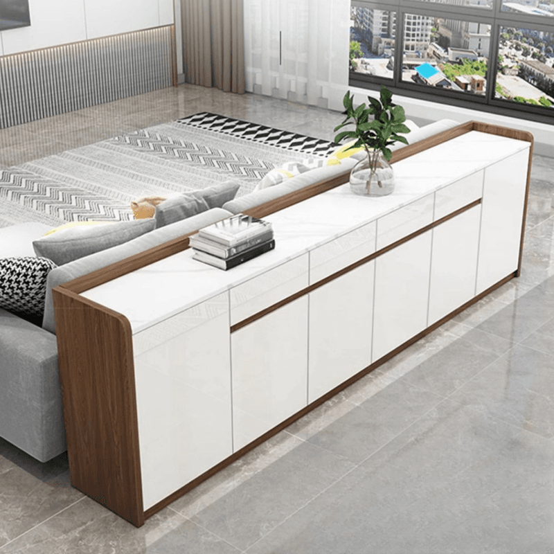 Self-supporting Sintered Stone Sideboard, Adjustable Shelf & Larder, 3 Drawers/2 Drawers, 5 Doors/4 Doors/3 Doors, Standard thumbnail 5