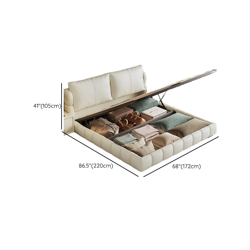 Chalk Storage Included/Pallet Bed Frame with Leg and Lumber Frame for Living Room in a Modern Simple Style thumbnail 11