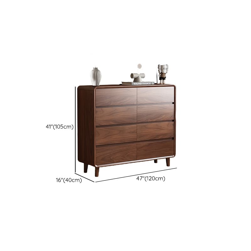 Cocoa Casual Rubberwood Double Dresser/Lingerie Chest with 9 Drawers/6 Drawers/8 Drawers Horizontal/Vertical thumbnail 9