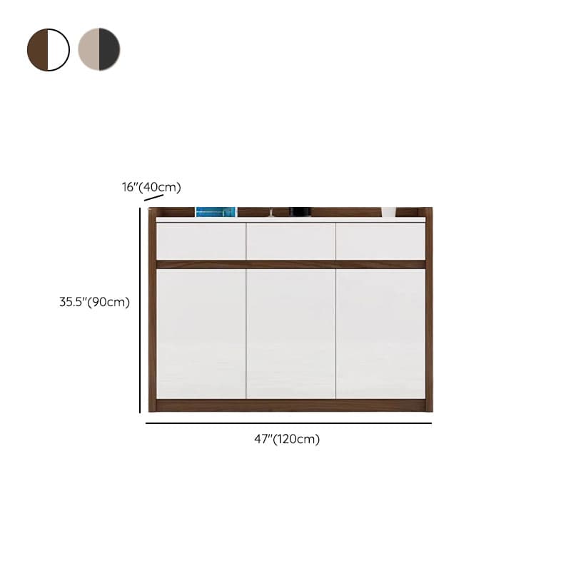 Self-supporting Sintered Stone Sideboard, Adjustable Shelf & Larder, 3 Drawers/2 Drawers, 5 Doors/4 Doors/3 Doors, Standard thumbnail 16