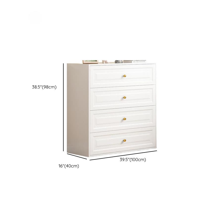 Chalk Casual Metal Bachelor Chest/Semainier with 5 Drawers/3 Drawers/4 Drawers in Vertical/Horizontal Orientation thumbnail 19