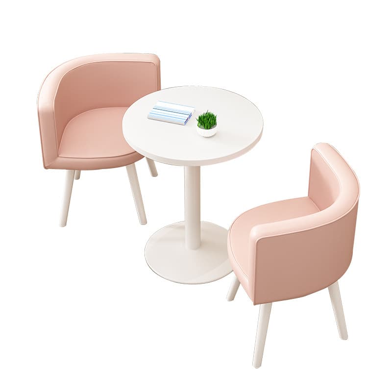 Modern Simple Style Recycled Wood Dining Table Set for 2 thumbnail 15