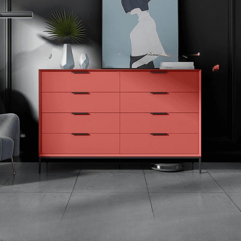 Modern Solid+Engineered Wood 5 Tiers/3 Tiers/4 Tiers Double Dresser/Semainier/Bachelor Chest thumbnail 25