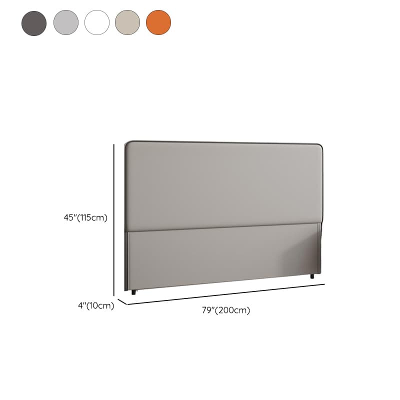 Modish Style Panel Headboard with No Distressing in Timber, Rectangle Shape for King/Queen/Full Bed, Featuring Sponge Upholstery Fill and Standard Height thumbnail 13