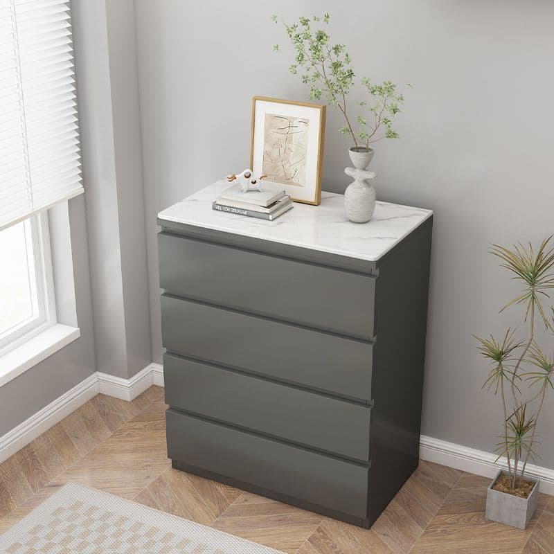 Vertical/Horizontal Gray Double Dresser/Bachelor Chest/Semainier with 5 Drawers/3 Drawers/8 Drawers in a Modern Style thumbnail 3