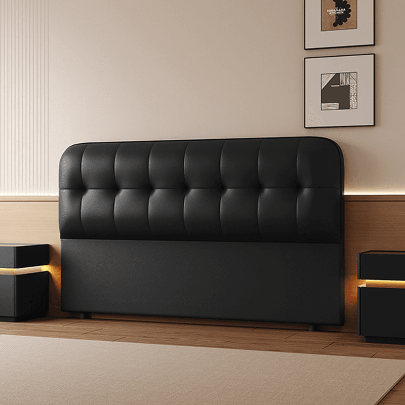 King(76"W x 80"L)/Queen(60"W x 80"L)/Full(54"W x 75"L) Button-tufted Rectangular Panel Headboard with Lumber Frame, Sponge and With Legs, Standard（36-55“） H thumbnail 8