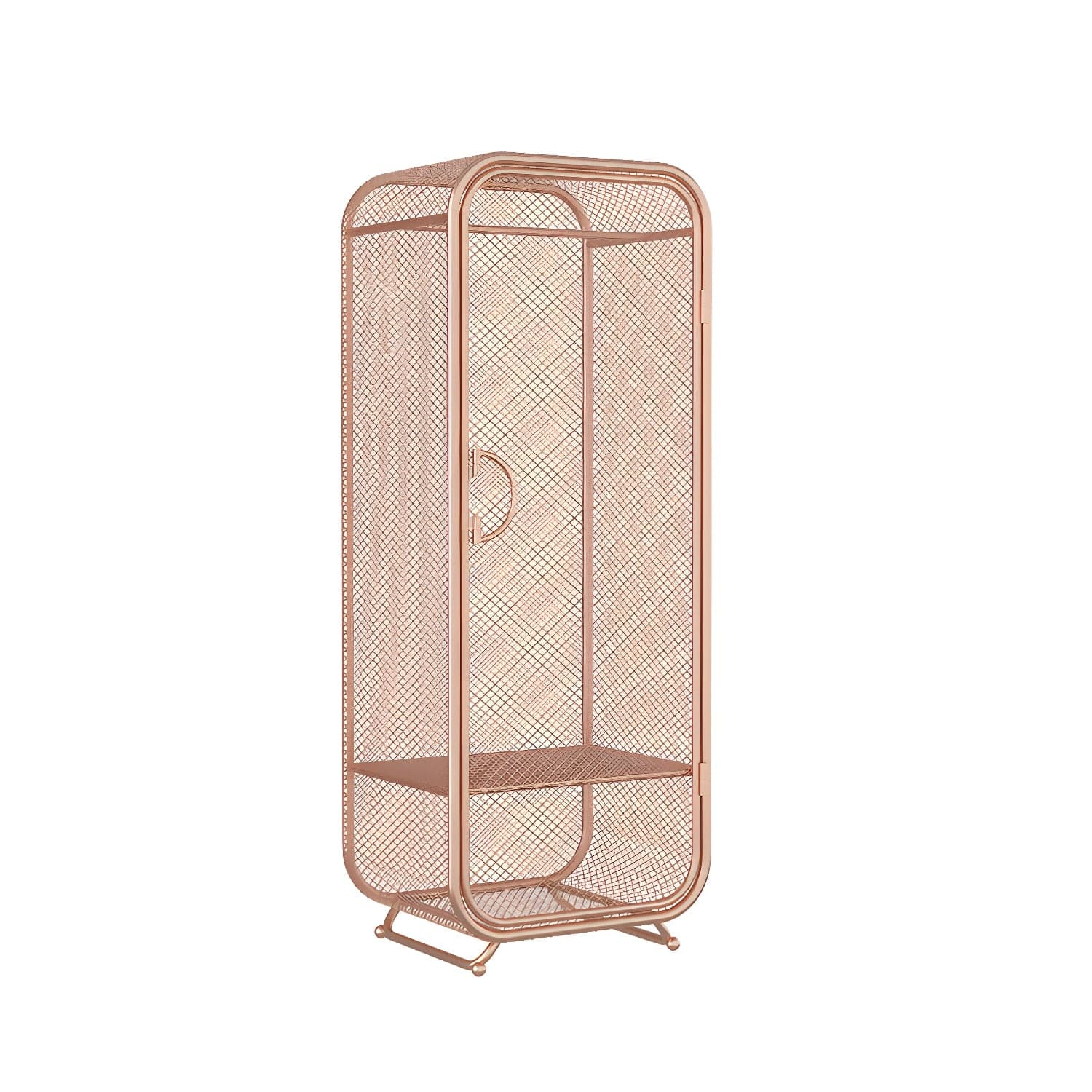 Contemporary Wardrobe Closet Metal Wardrobe Cabinet for Bedroom thumbnail 7