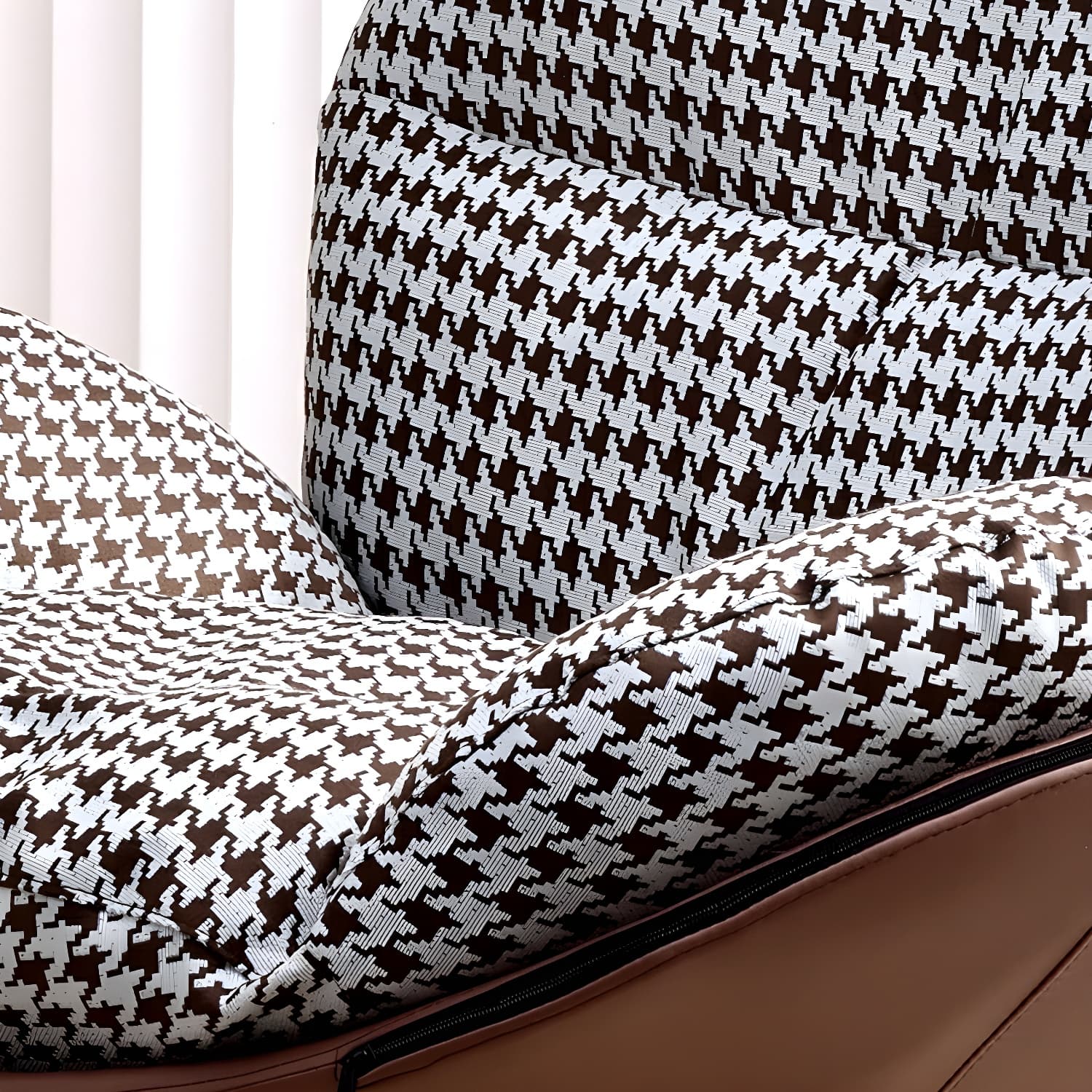 Modern Upholstered Indoor Rocking Chair with Removable Cushions and Slipcover for Enhanced Comfort thumbnail 14