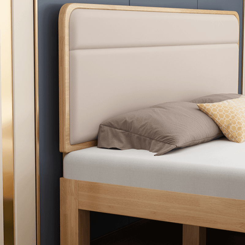 Trendy Full(54"W x 75"L)/Queen(60"W x 80"L)/King(76"W x 80"L) No Distressing Standard（36-55“） Rectangle Panel Headboard with Lumber Frame, Sponge Filling Included/Not Included thumbnail 9
