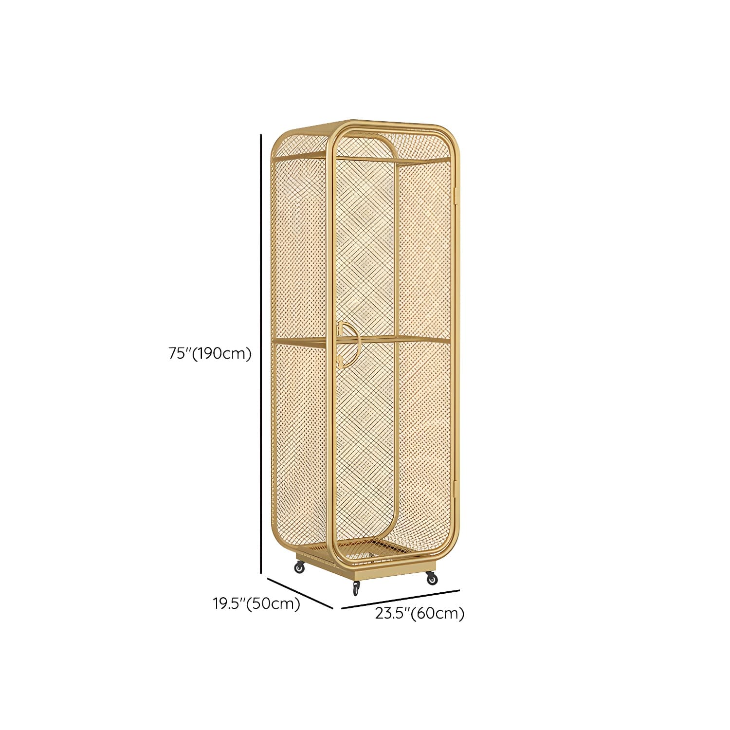 Contemporary Wardrobe Closet Metal Wardrobe Cabinet for Bedroom thumbnail 33
