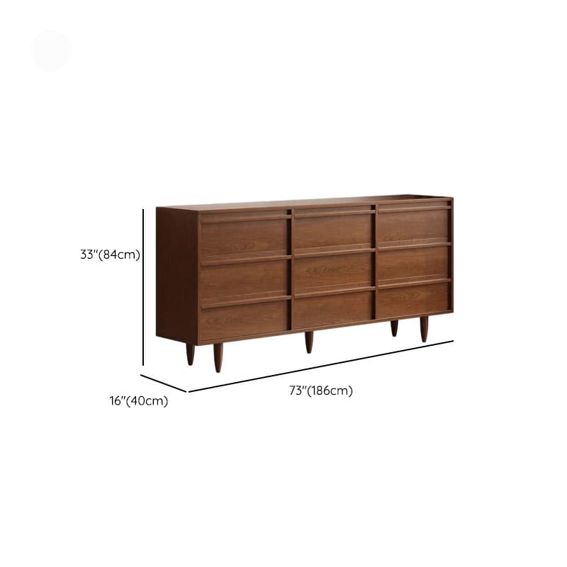 Cocoa Trendy Composite Wood Double Dresser/Lingerie Chest/Bachelor Chest with 5 Drawers/9 Drawers/6 Drawers in Vertical/Horizontal Orientation thumbnail 16