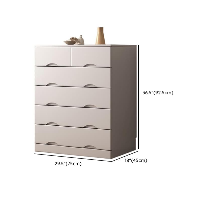 Light Gray Simple Cube Console Dresser for Parlor thumbnail 10
