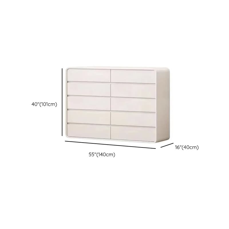 Simplistic White Horizontal/Vertical Reclaimed Wood Double Dresser/Lingerie Chest/Bachelor Chest with 6 Drawers/10 Drawers/8 Drawers thumbnail 24