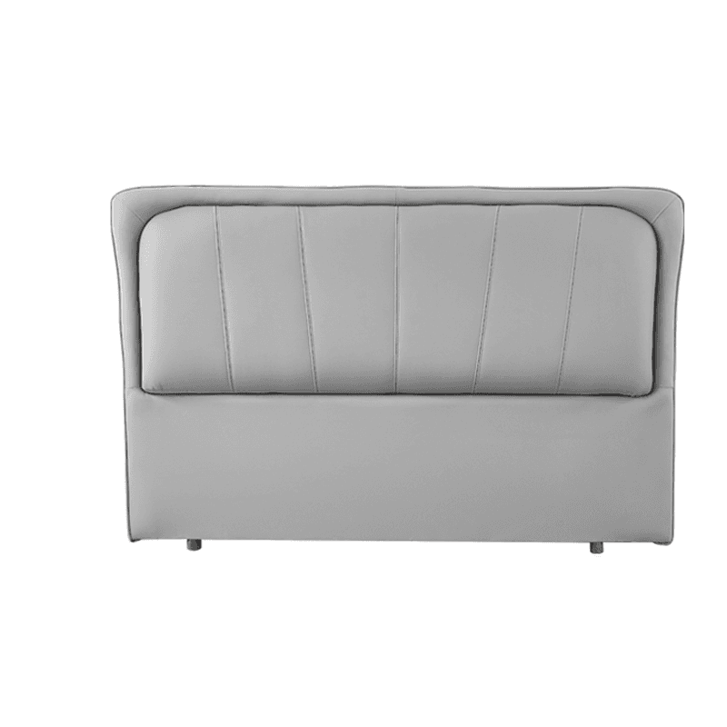 Free-standing Standard Standard（36-55“） Rectangle Full(54"W x 75"L) Panel Headboard With Legs, Sponge Filing and Wood Frame thumbnail 6