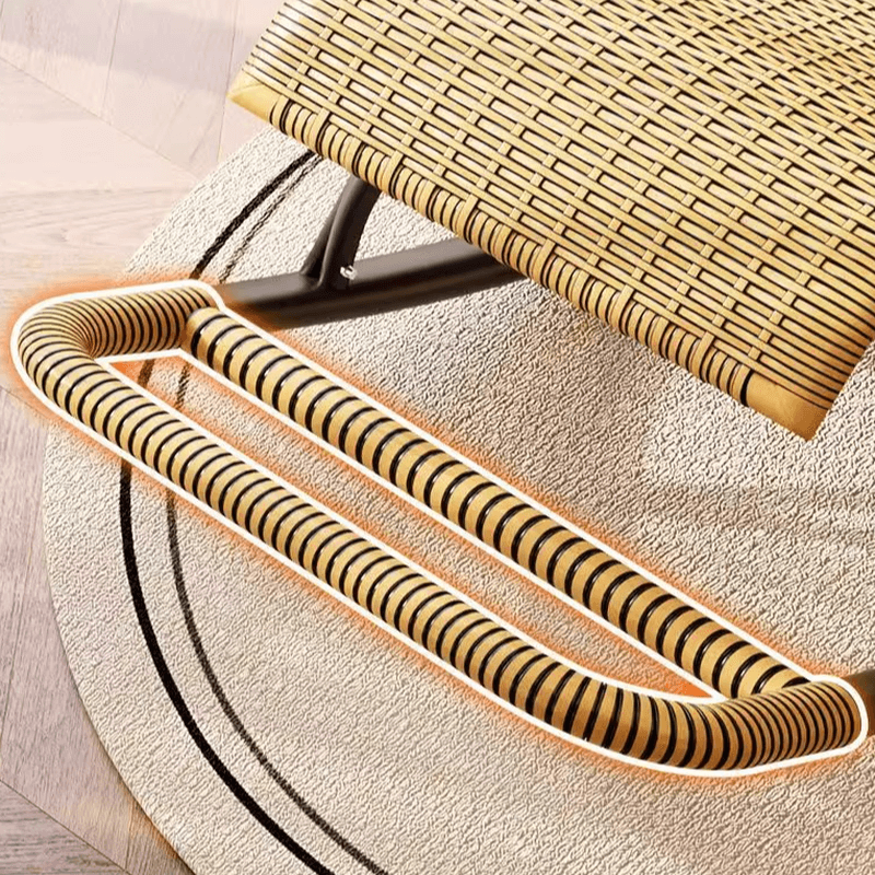 Simple Synthetic Rocking Chair with Scratch-tolerant Track Arm thumbnail 22
