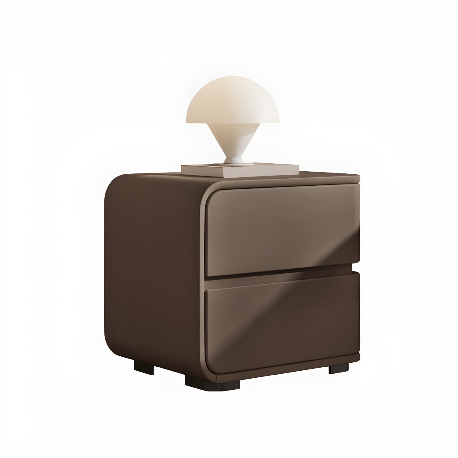 Scandinavian Pine Accent Table Nightstand Drawers Included with Legs thumbnail 1