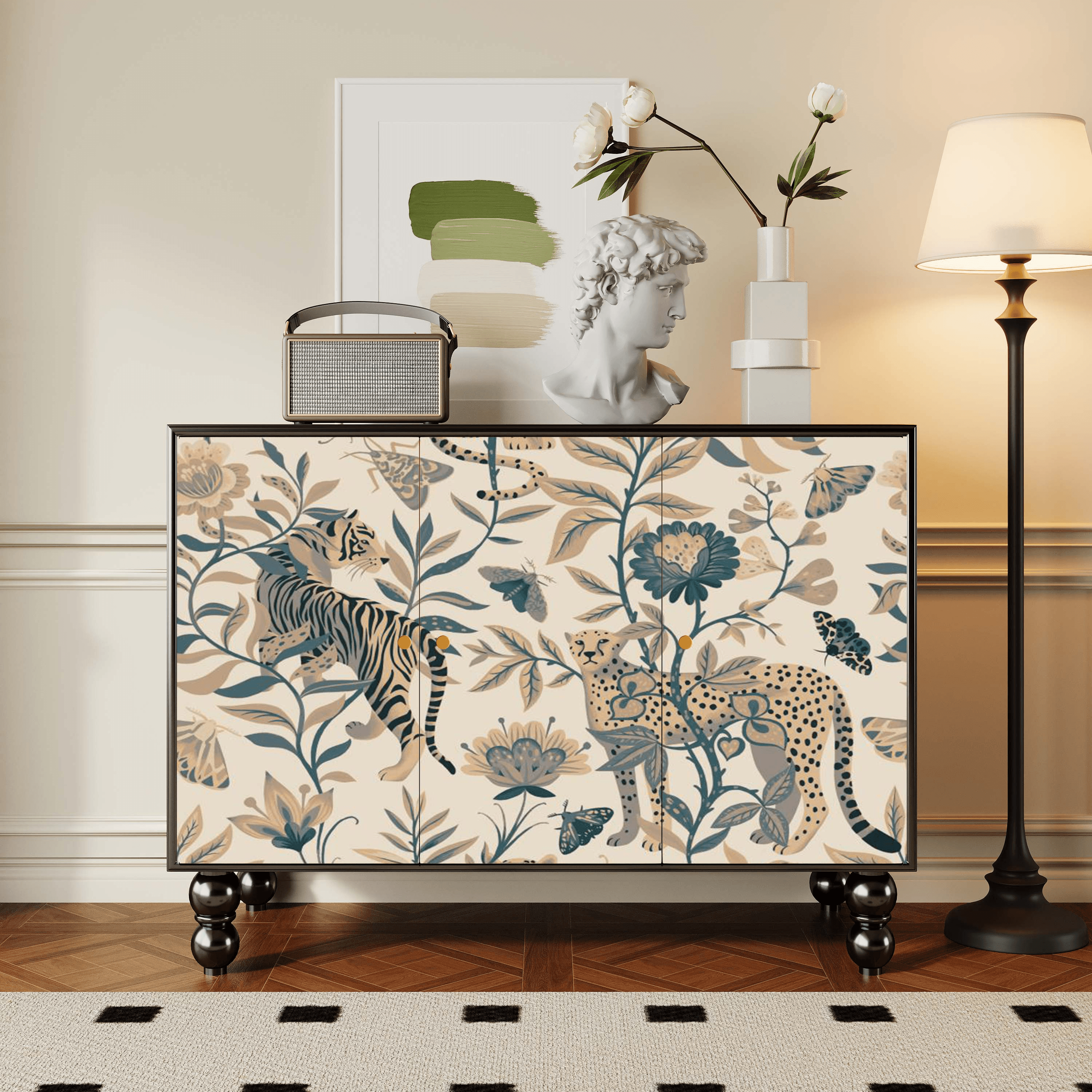 Parlor Detached Sideboard with Six Internal Shelves and Benchtop thumbnail 25