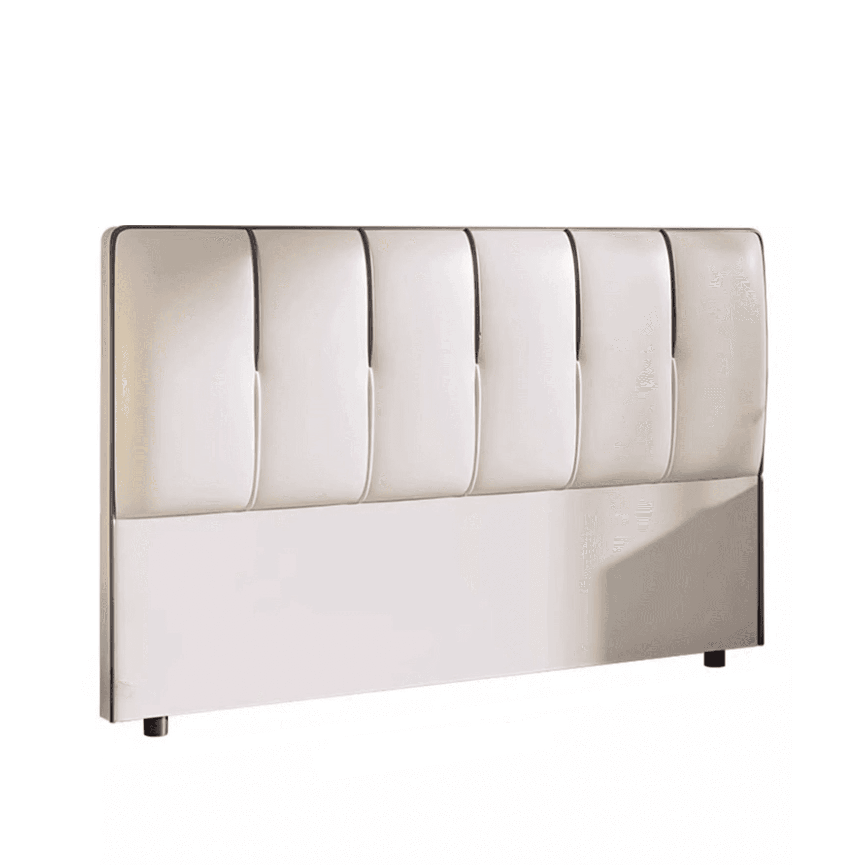 Modish Panel Headboard in Pine Wood with No Distressing, Rectangle Shape for Queen/Full/Twin XL Bed, Featuring Sponge Upholstery and Standard Height thumbnail 8