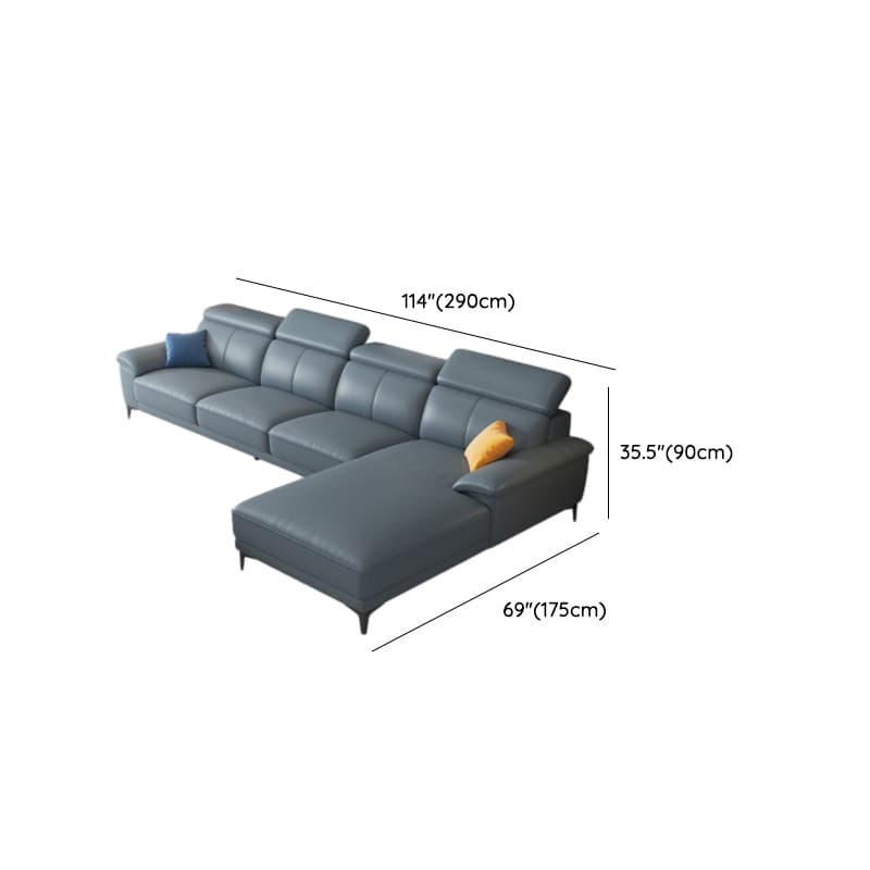 L-Shape/Straight Sofa/Sofa Chaise, Right Hand Facing/Horizontal Orientation thumbnail 12