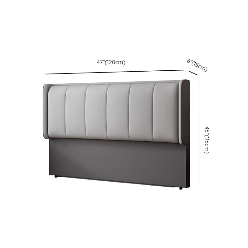 Contemporary Free-standing Standard Full(54"W x 75"L)/Twin(38"W x 75"L) Panel No Distressing With Legs in Lumber and Sponge thumbnail 21