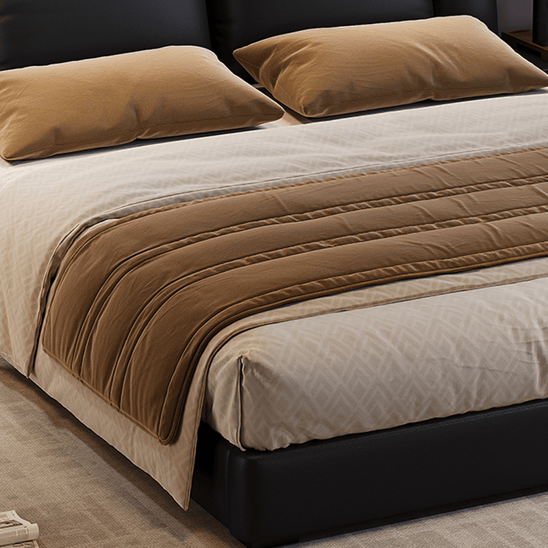 Solid Color Storage Bed/Platform Bed in Pine Wood for Bedroom thumbnail 7