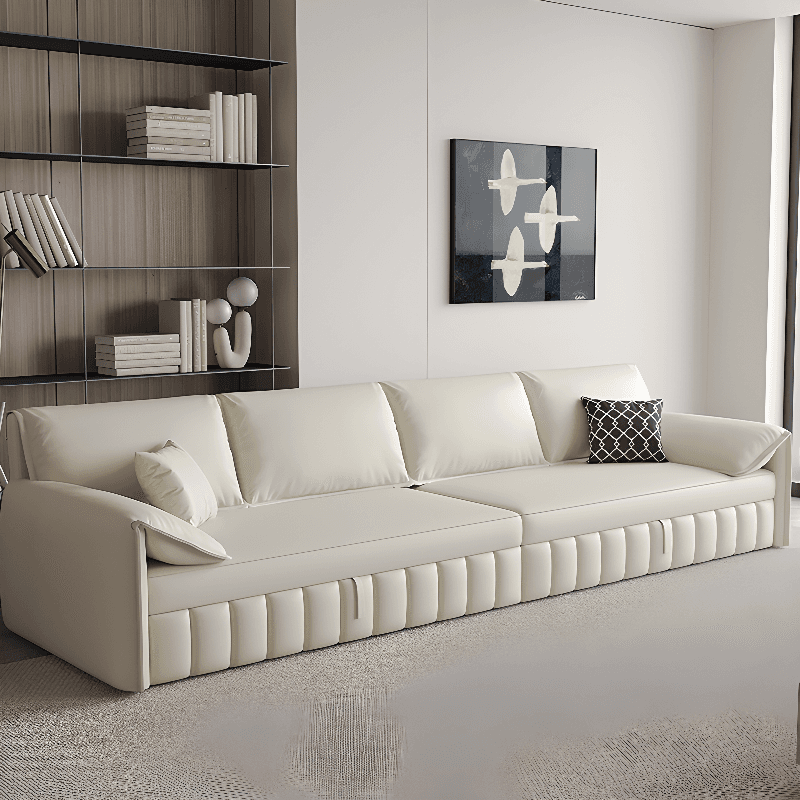 L-Shape/Straight Left Hand Facing/Horizontal Sofa Recliner/Convertible Sofa with Under-seat-storage thumbnail 3