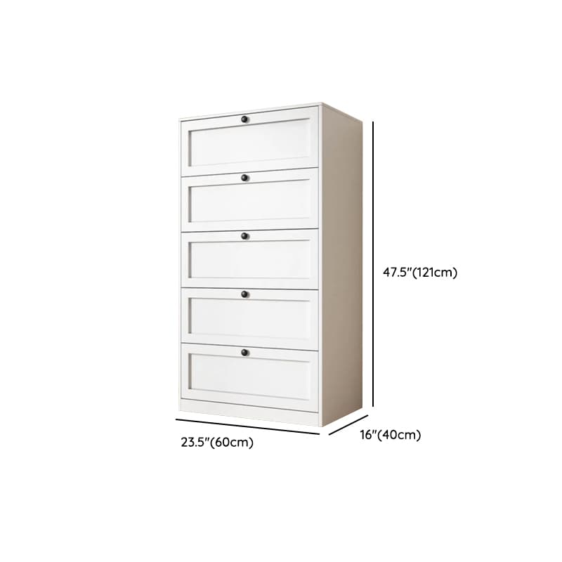 Minimalist Iron Vertical Bachelor Chest with Multiple Drawer Options - image 13