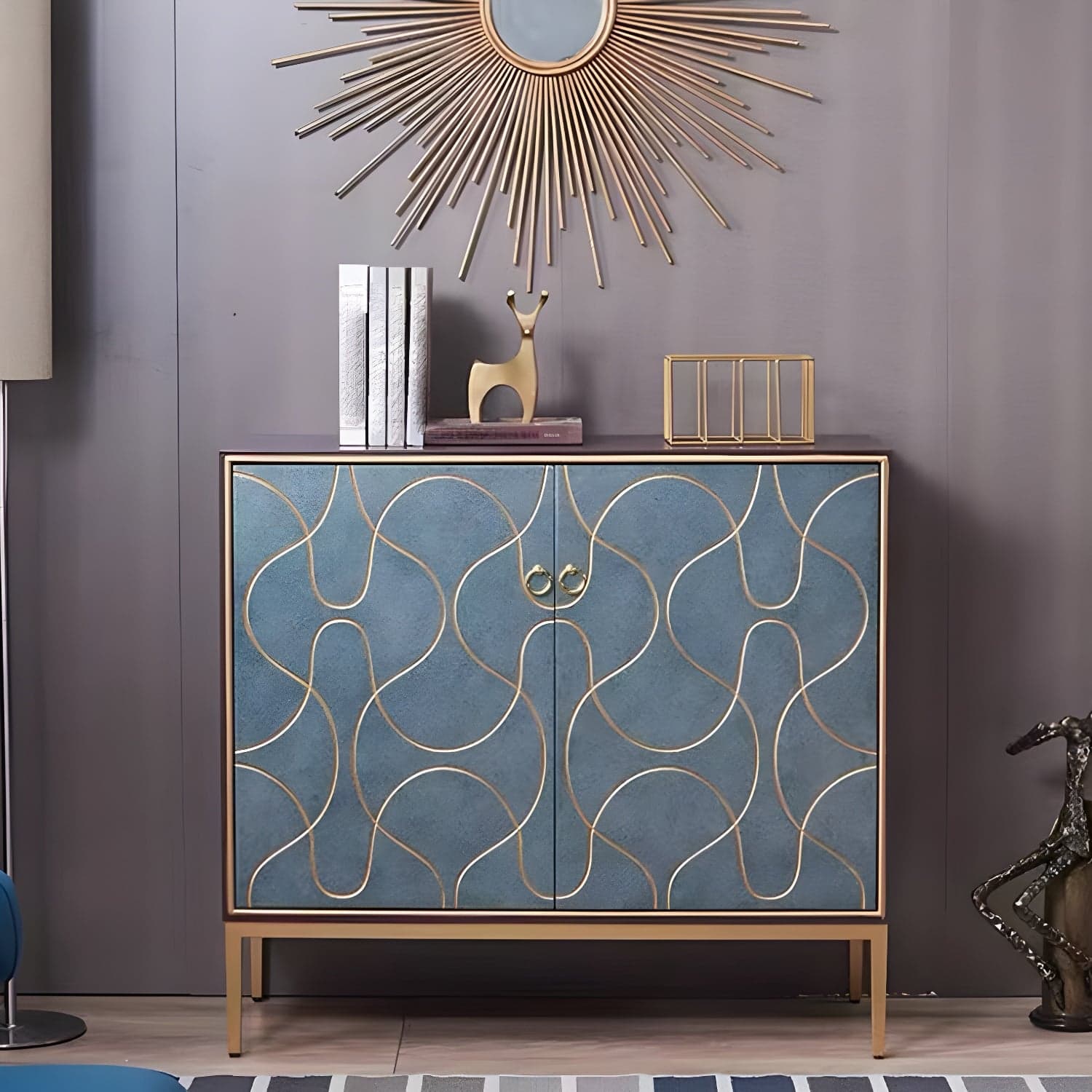 Modern Storage Chest Manufactured Wood Dresser , 12.48/15.6 Inch Width thumbnail 4