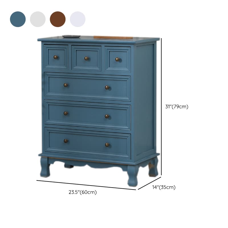 Independent Damp-proof Accent Chest/Accent Cabinet in Wood with Drawers in a Retro Style thumbnail 16