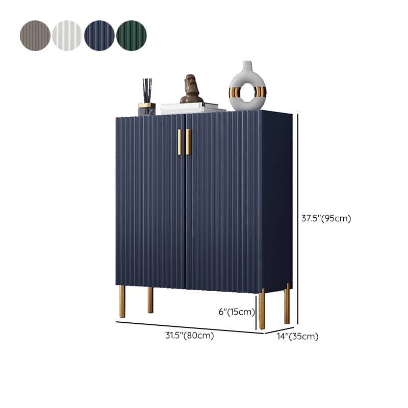 Floor Freestanding Sideboard/Server in Wood with Countertop and Three/Five Internal Shelves in a Luxury Style thumbnail 19