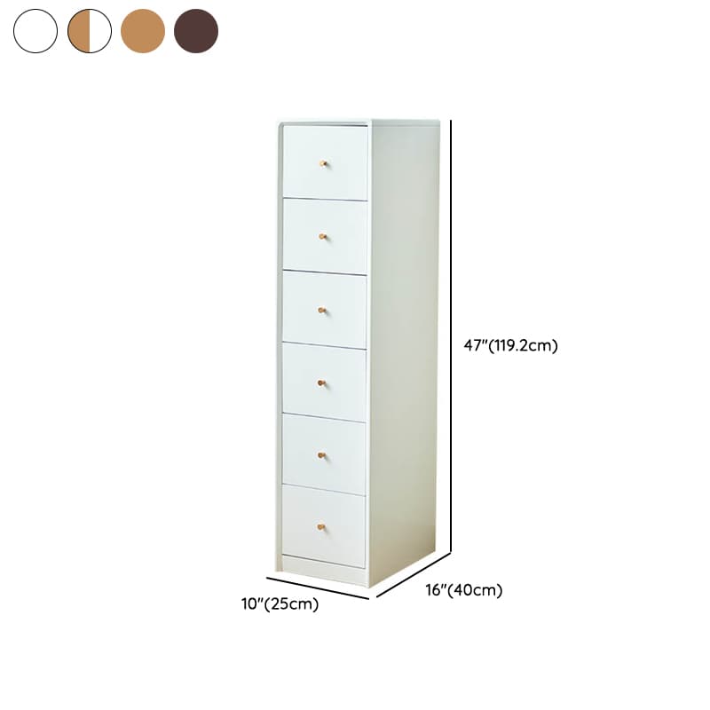 Minimalist Natural Wood Bachelor Chest with 6 Drawers, Vertical Orientation thumbnail 23