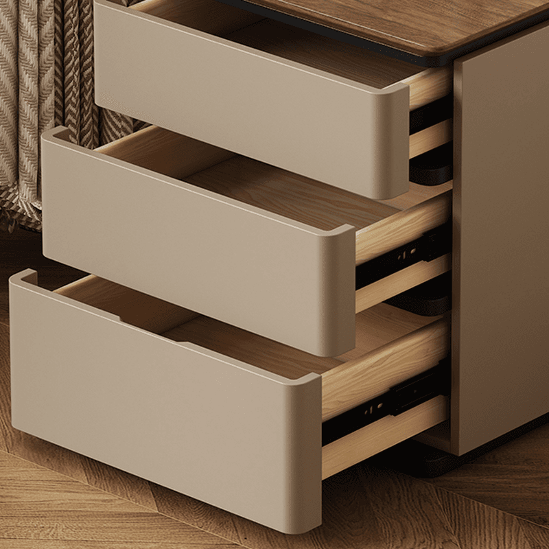 Casual Raw Wood Bachelor Chest/Semainier with 5/4/3 Drawers in Vertical Orientation thumbnail 7