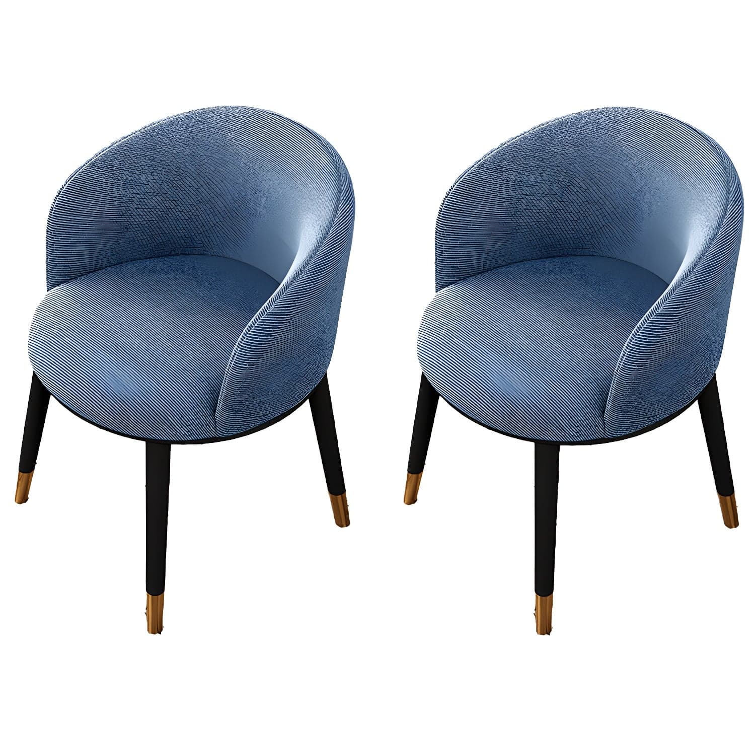 Contemporary Leather Home Arm Chair Solid Back Matte Finish Dining Chair thumbnail 11