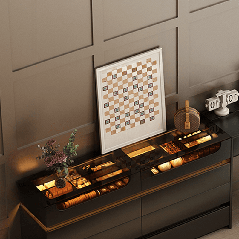 Lumber Vanity Set with Illumination Light, Scalable, Dividers, 2-in-1, Adjustable Touch and Brightness thumbnail 7