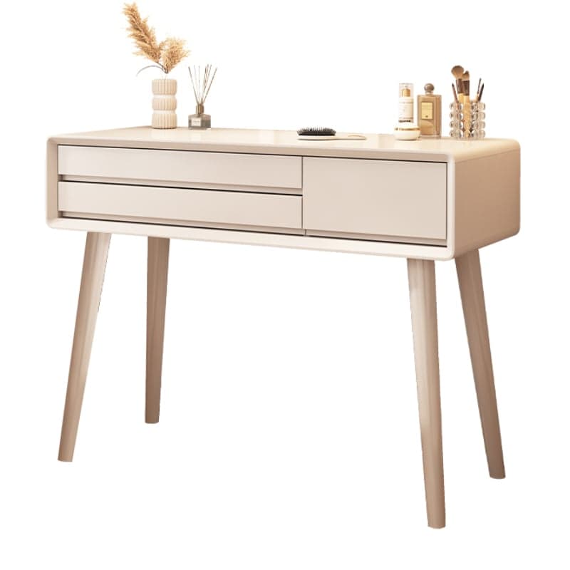With Desk Antique No floating Push-Pull Makeup Vanity thumbnail 3
