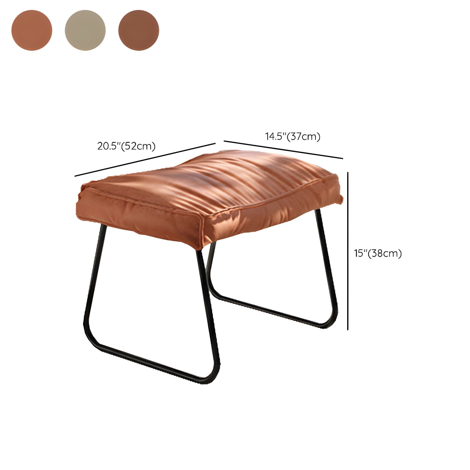 Stylish and Comfortable Modern Upholstered Indoor Rocking Chair with Natural Wood Legs thumbnail 18
