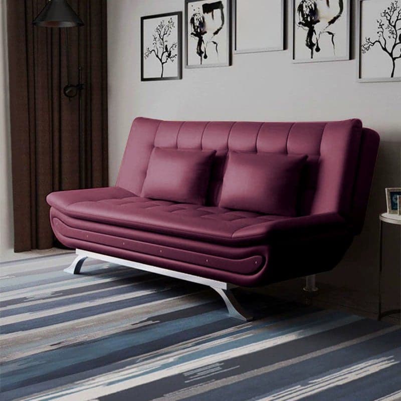 75'' Modern Armless Solid Color Sofa, Foam Filled Upholstery - Partial Assembly thumbnail 13